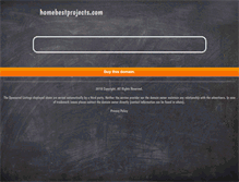 Tablet Screenshot of homebestprojects.com